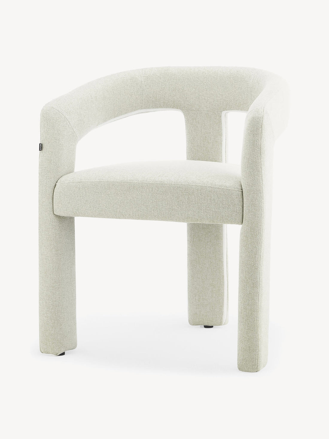 Silla Qatar Gris Vista en Perspectiva