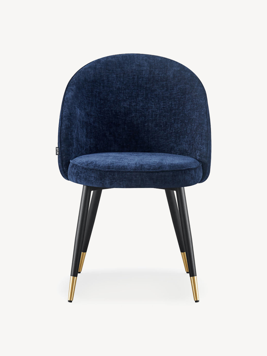 Silla Roodas Azul Vista Frontal