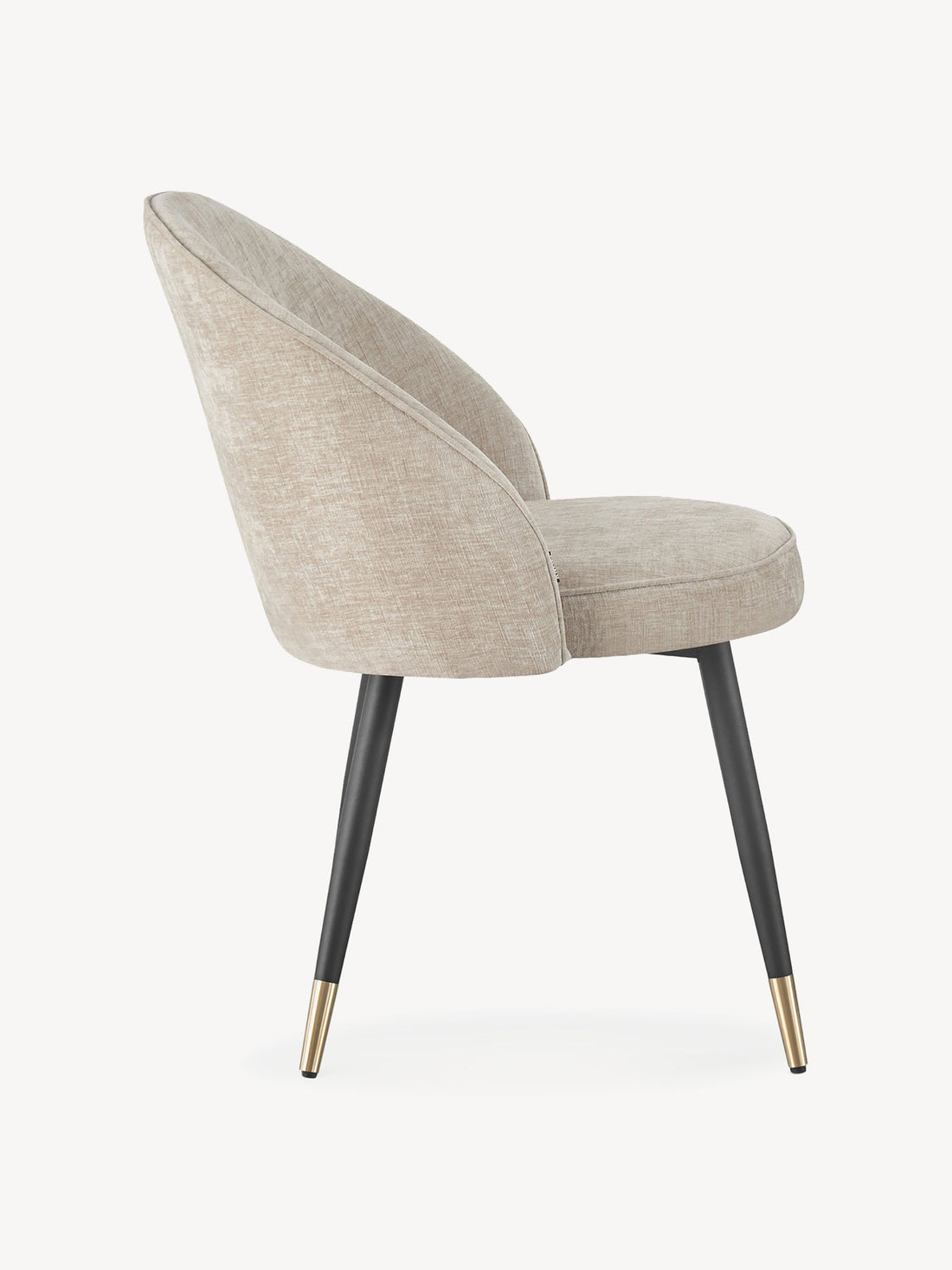 Silla Roodas Beige Vista Lateral