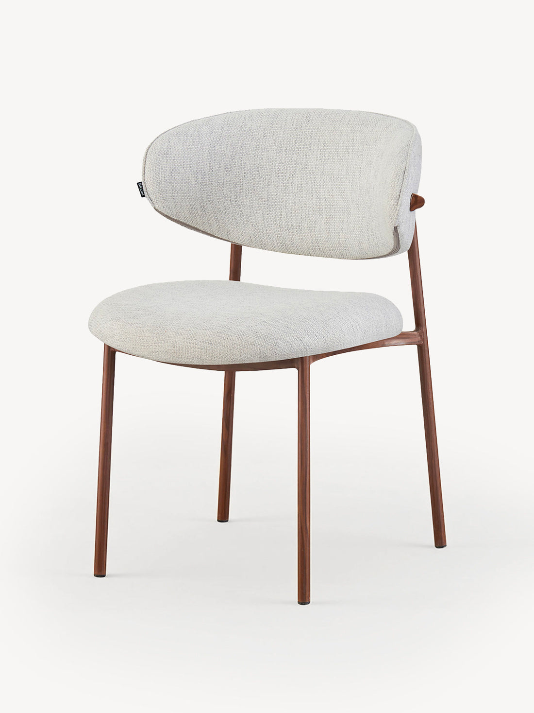 Silla Sicilia Gris Vista en Perspectiva