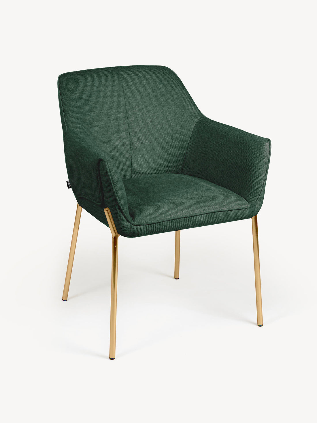 Silla Toronto Verde Vista en Perspectiva