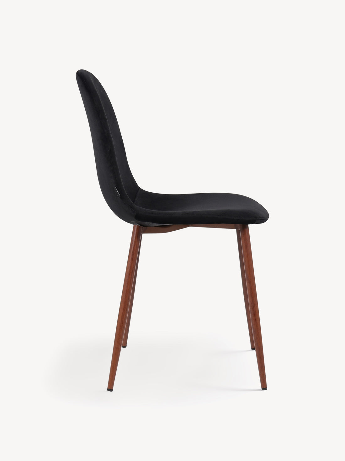 Silla Valencia Negro Vista Lateral