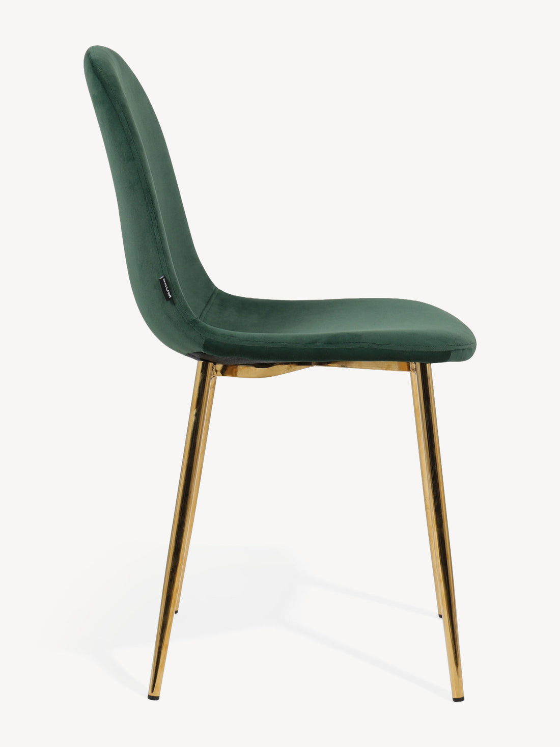 Silla Verona Verde Vista Lateral