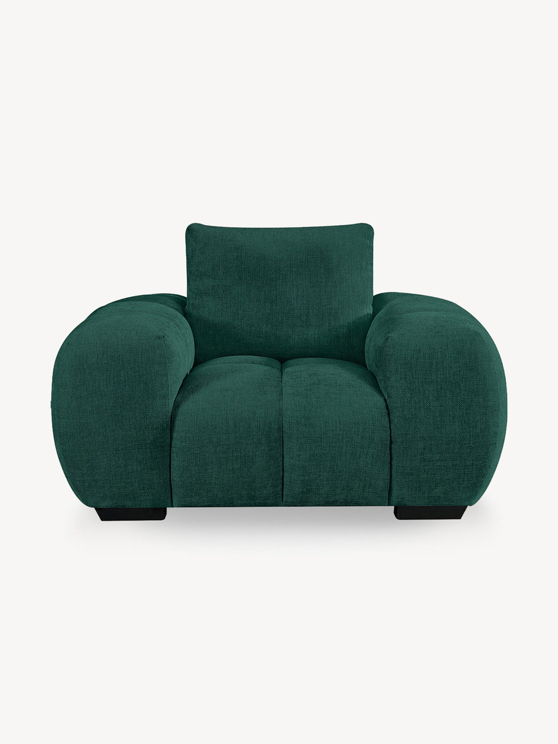 Sillón Ginebra Verde Vista Frontal