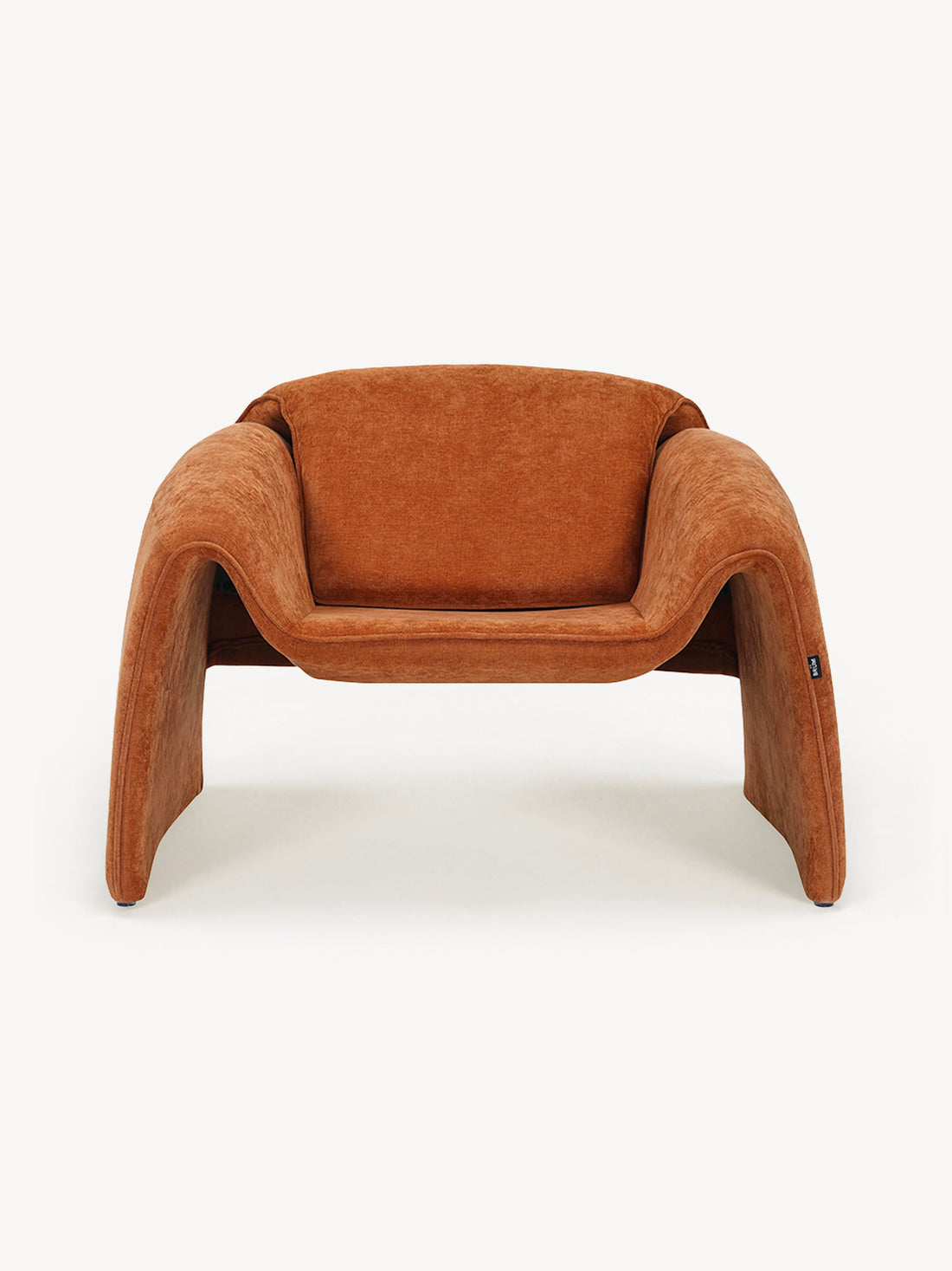 Sillón Individual Melbourne Ocre Vista Frontal