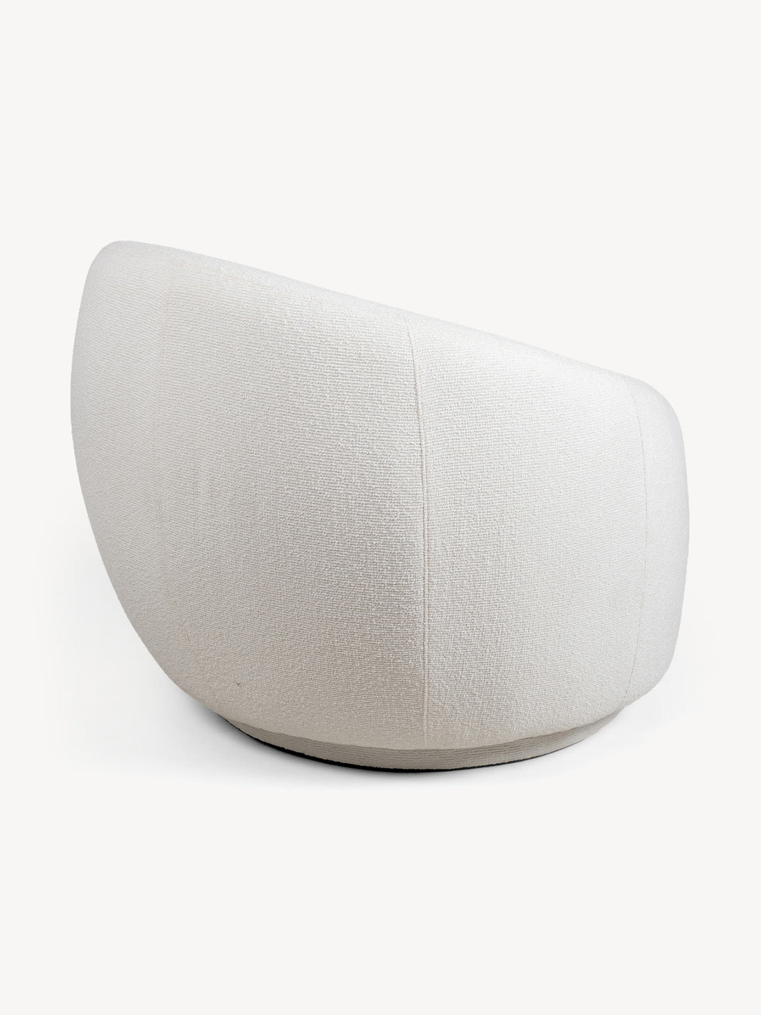 Sillón Individual Roterdam Beige Vista en Perspectiva Trasera
