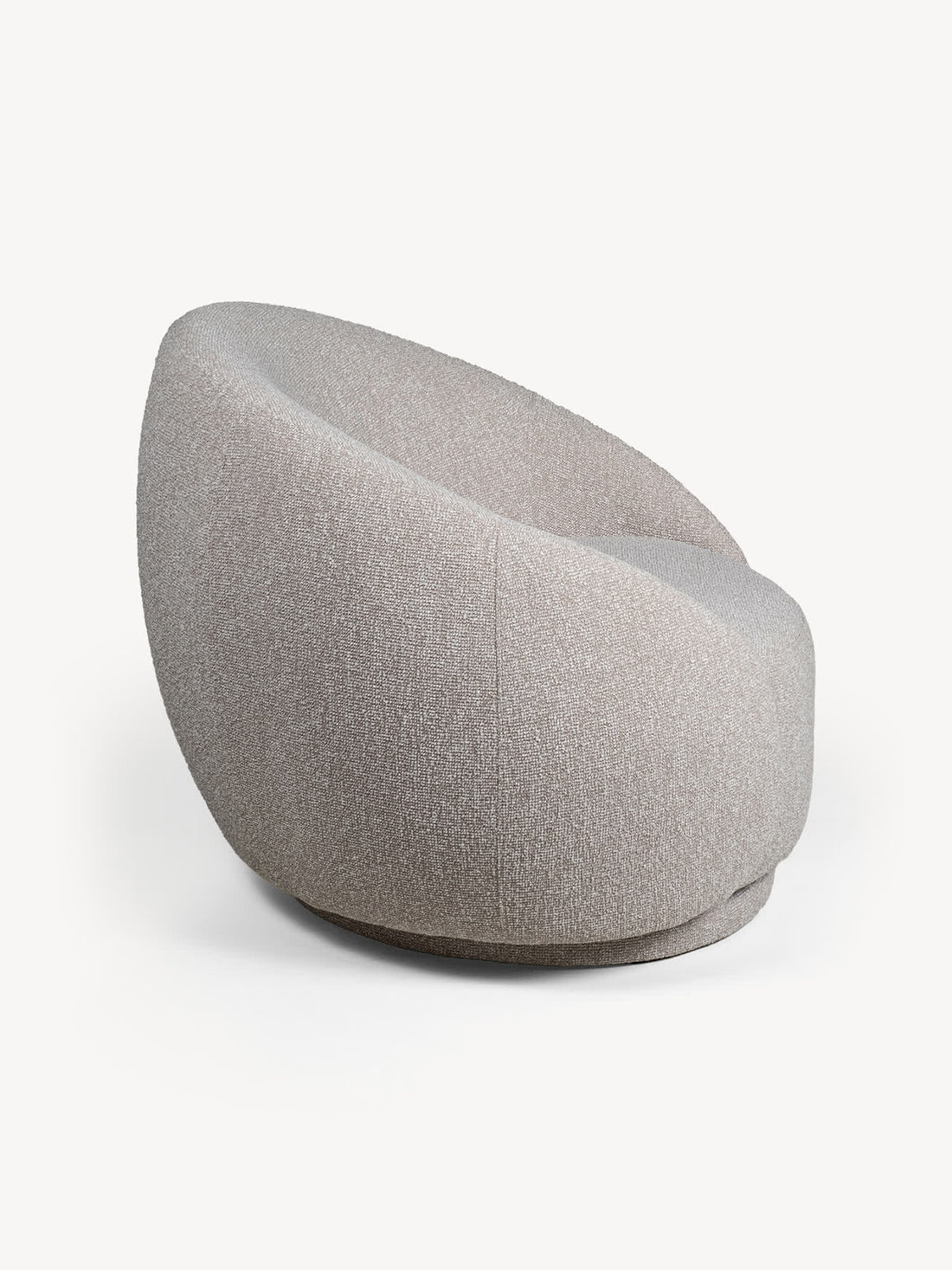 Sillón Individual Roterdam Café Vista Lateral