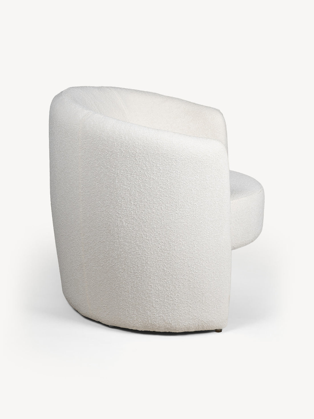 Sillón Perth Beige Vista Lateral