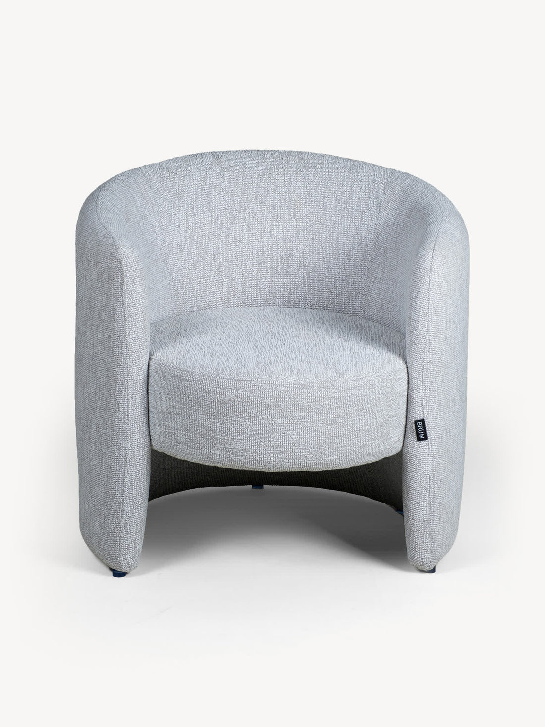 Sillón Perth Gris Vista Frontal