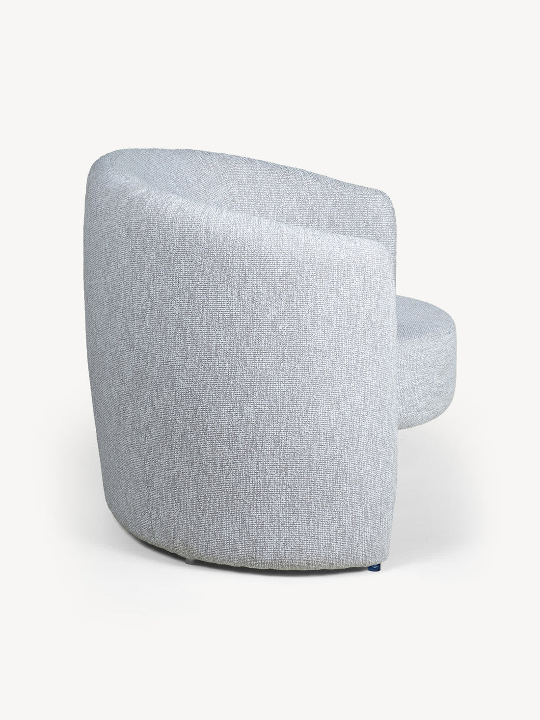 Sillón Perth Gris Vista Lateral