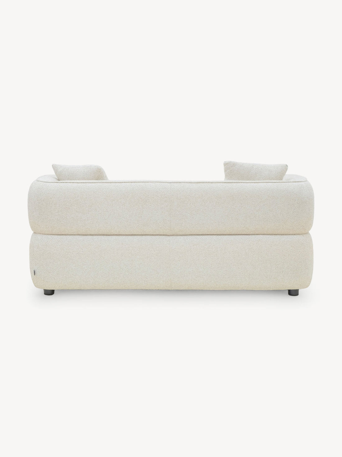 Sofá Detroit de 2 Plazas Beige Vista Trasera