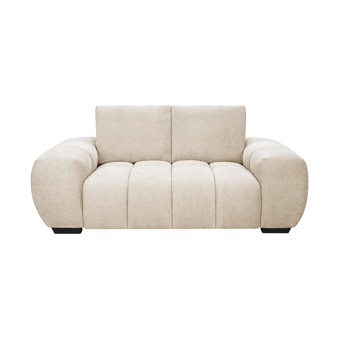 Sofá Ginebra 2 Plazas Beige Vista de Detalle