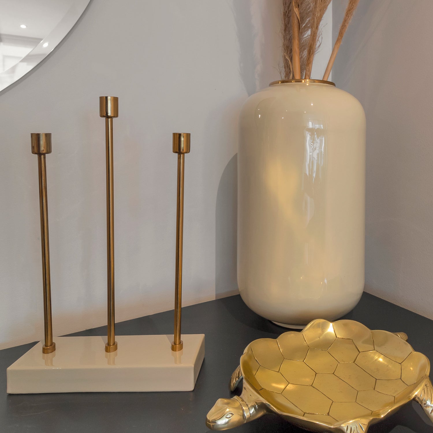 Candelabro Rivoli Taupe