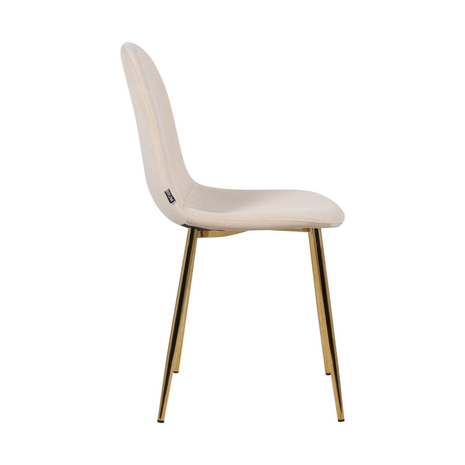 Silla Verona Beige Vista Lateral