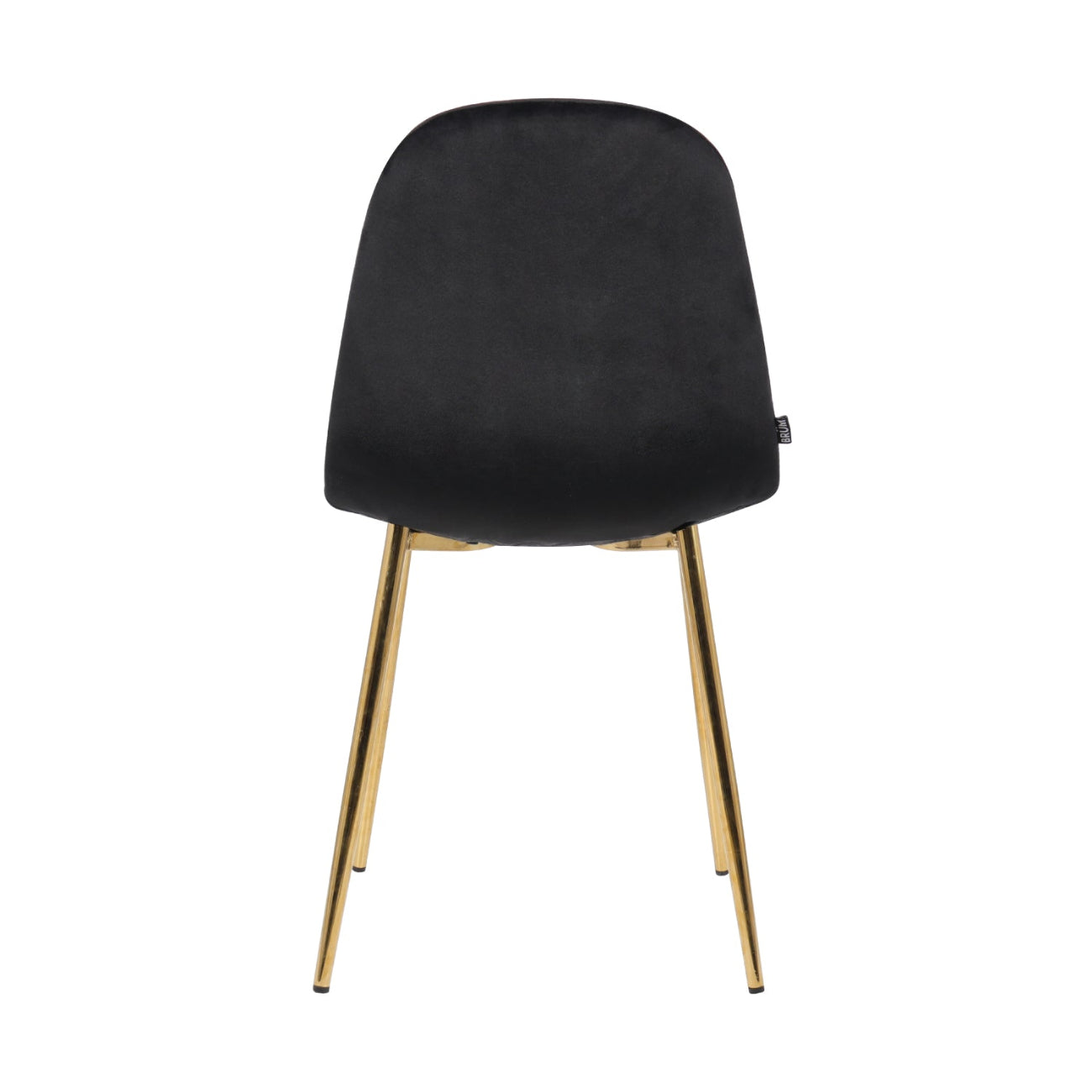 Silla Verona Negra Vista Trasera